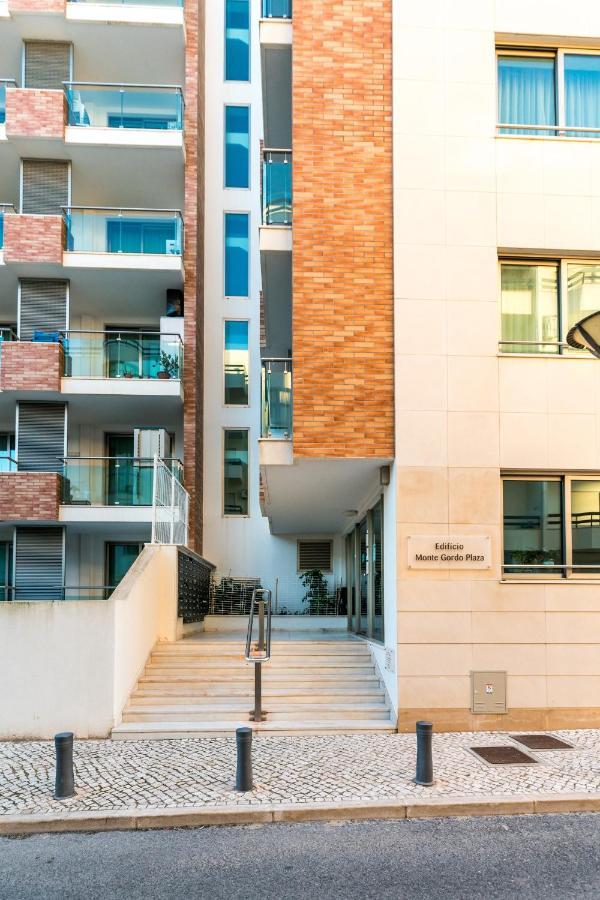 Apartamento frente al mar: luz y aire puro. Monte Gordo Exterior foto